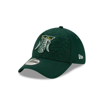 Oakland Athletics Gorra | New Era MLB Logo Elements 39thirty Stretch Fit Cap Mexico - Verdes